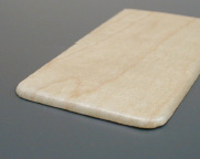 3D form with vacuum press : Tennâge® wood veneer sheets