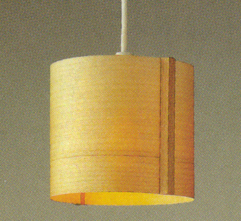 Pendant - Panasonic Lampshade - Tennâge Wood Veneer Sheets